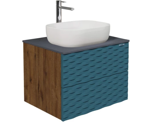 Комплект мебели дуб веллингтон/бриз матовый 65 см Grossman Альба 106502 + GR-3020 + 206502