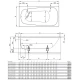 Стальная ванна 170x75 см Bette Form 3710-000 AD