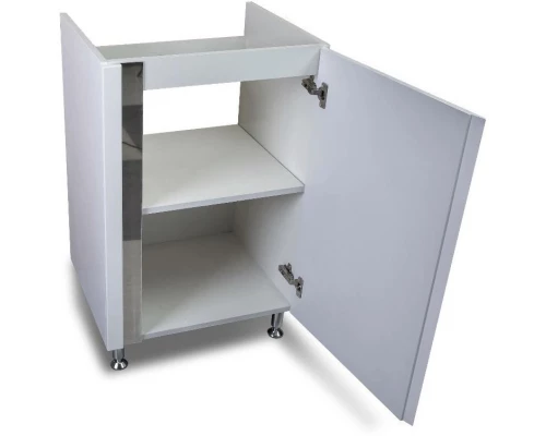 Тумба с раковиной белый глянец 120 см LOTOS 120CC(R)/256(R)