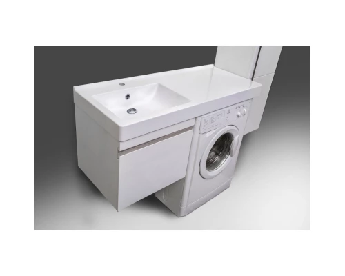 Тумба с раковиной белый глянец 115 см LOTOS 115CC(L)/55