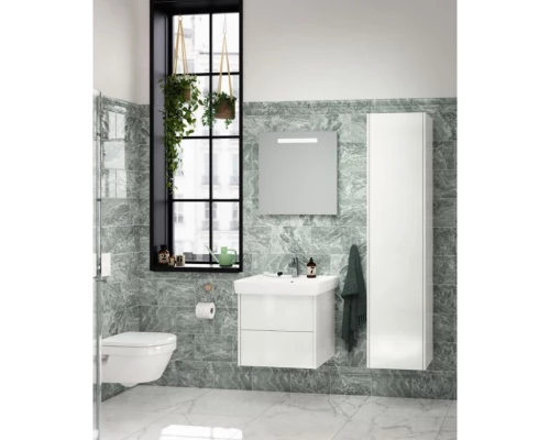 Пенал подвесной белый глянец Gustavsberg Puristic GB71PUTC40DH