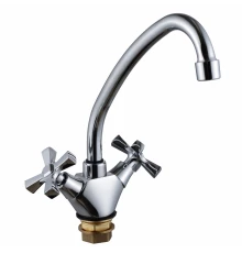 Смеситель для кухни с поворотным изливом Hansen H41014 хром