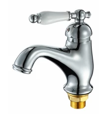 Смеситель для умывальника и раковины из латуни H10077 от бренда Hansen цветом хром