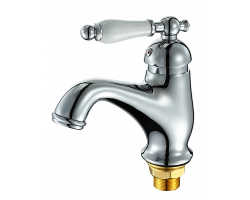 Смеситель для умывальника и раковины из латуни H10077 от бренда Hansen цветом хром