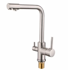 Смеситель для кухни с подключением к фильтру с питьевой водой Hansen HL15081-G