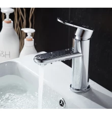 Смеситель для умывальника Hansen H10002 латунь,  хромированный