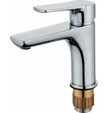 Смеситель для умывальника из латуни цветом хром Hansen HL10037