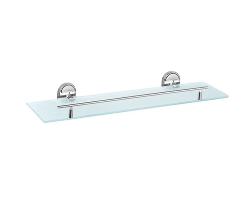 Стеклянна полка Hansen HA31007 хром