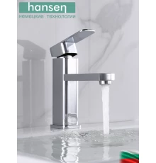 Смеситель для умывальника Hansen H10001 латунь,  хромированный