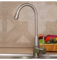 40082-G Смеситель для кухни высокий (САТИН) HANSEN  (10/1шт)