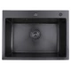 Мойка НЕРЖ  58х48  (ГРАФИТ) с дозатором HANSEN  (1шт)