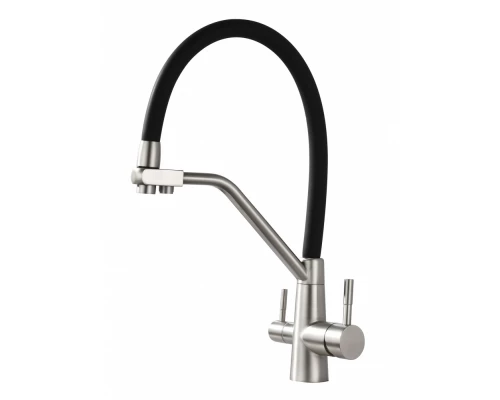 Cмеситель для кухни с гибким изливом под фильтр Hansen HN15055-GC