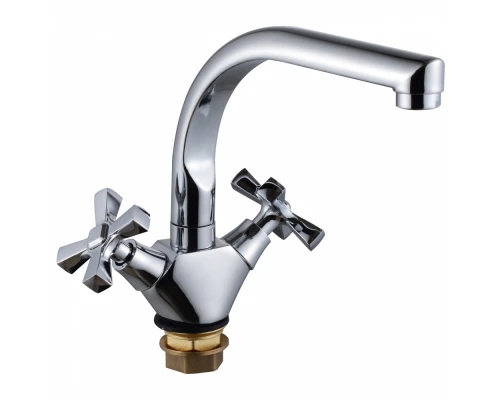 Смеситель для кухни с поворотным изливом Hansen H43014 хром