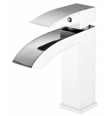 Смеситель для умывальника Hansen HL10044-F белый/хром