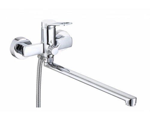 Смеситель для ванны с длинным изливом Hansen H22032 хром