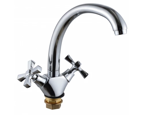 Смеситель для кухни с поворотным изливом Hansen H42014 хром