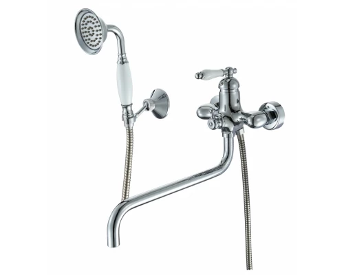 Смеситель для ванны из латуни Hansen H22077 хром