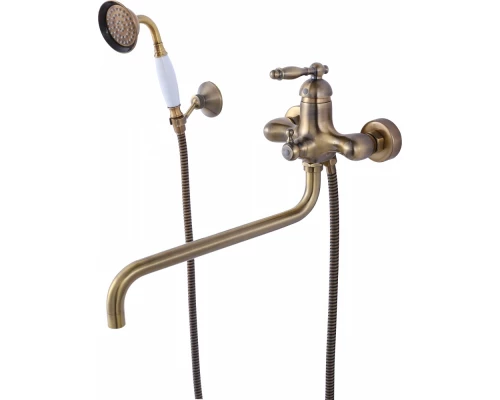 Смеситель для ванны из латуни Hansen H22077-D бронза