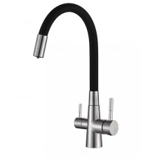 Cмеситель для кухни с гибким изливом под фильтр Hansen HN15080-GC