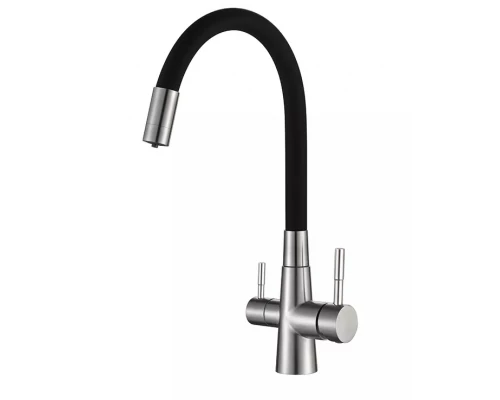 Cмеситель для кухни с гибким изливом под фильтр Hansen HN15080-GC