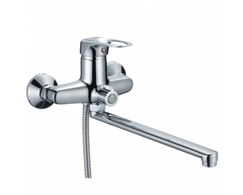 Смеситель для ванны и душа с лейкой и шлангом Hansen H22030