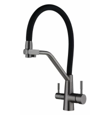 Cмеситель для кухни с гибким изливом под фильтр Hansen HN15055-PP