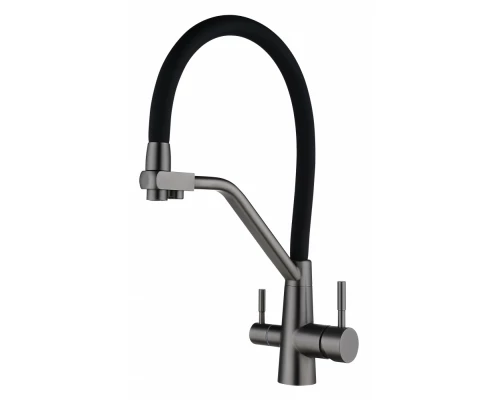 Cмеситель для кухни с гибким изливом под фильтр Hansen HN15055-PP