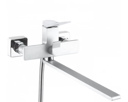 Смеситель для ванны из латуни Hansen HL22099-F белый/хром