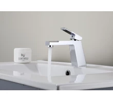 10095 Смеситель для умывальника (ХРОМ) HansenPRO (10/1шт)