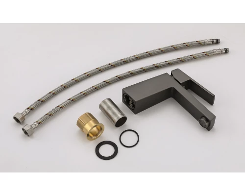 10095-P Смеситель для умывальника (ГРАФИТ) HansenPRO (10/1шт)