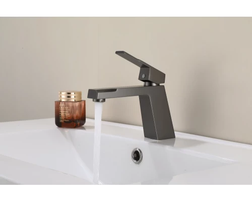 10095-P Смеситель для умывальника (ГРАФИТ) HansenPRO (10/1шт)