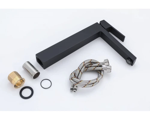 11095-C Смеситель од. для раковины-чаши (ЧЕРНЫЙ) HansenPRO  (10/1шт)