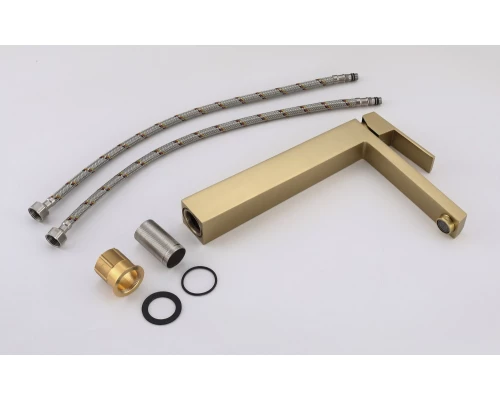 11095-D Смеситель од. для раковины-чаши (Мат. Золото) HansenPRO  (10/1шт)