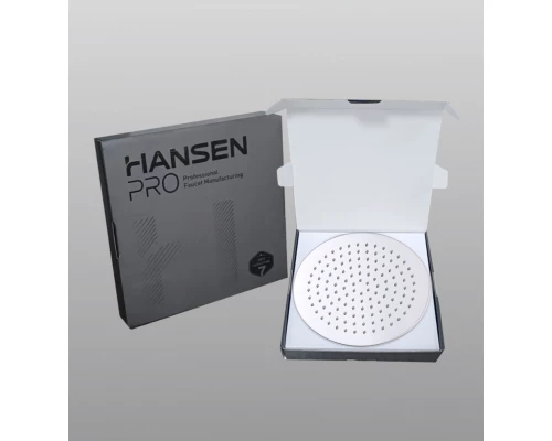 48-1 Лейка для душа метал круг. (ХРОМ) 300 х 300  HansenPRO  (20/1шт)