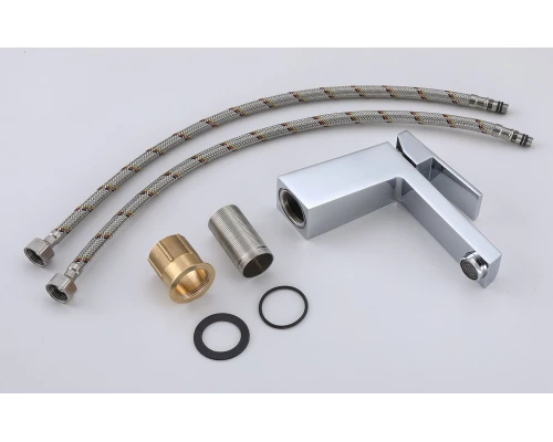 10095 Смеситель для умывальника (ХРОМ) HansenPRO (10/1шт)