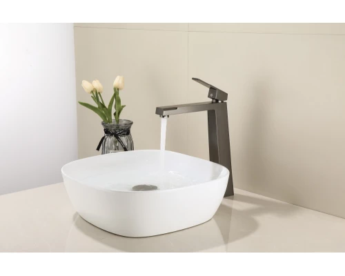 11095-P Смеситель од. для раковины-чаши (ГРАФИТ) HansenPRO  (10/1шт)