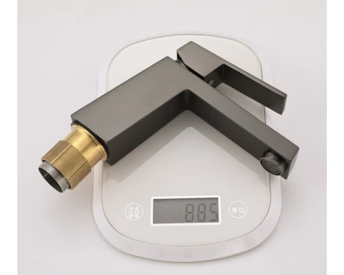 10095-P Смеситель для умывальника (ГРАФИТ) HansenPRO (10/1шт)