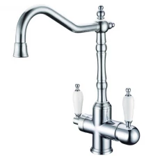 Смеситель для кухни с подключением к фильтру Boheme Tradizionale Chromo 113