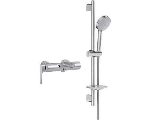 Смеситель для ванны Jacob Delafon Aleo+ E72319-CP + E99898RU-CP