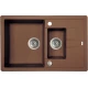 Кухонная мойка шоколад IDDIS Vane G V34C785I87