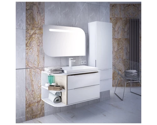 Пенал подвесной белый глянец R IDDIS Calipso CAL4000i97