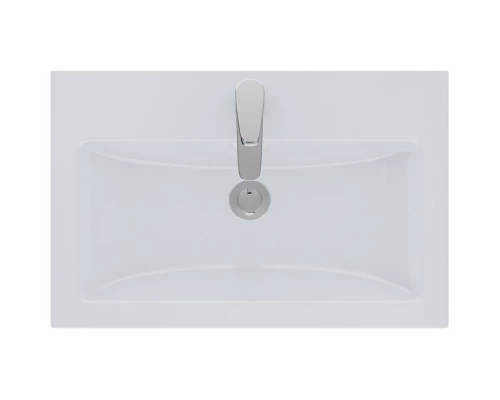 Тумба с раковиной белый глянец 70 см IDDIS Custo New NCU70W0i95K