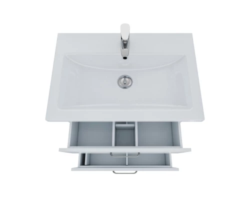 Тумба с раковиной белый глянец 70 см IDDIS Custo New NCU70W0i95K