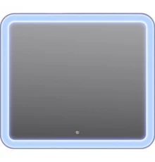 Зеркало 80x70 см белый матовый IDDIS Edifice EDI8000i98