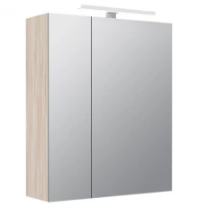 Зеркальный шкаф 50x60 см ясень шимо R IDDIS Mirro MIR5002i99