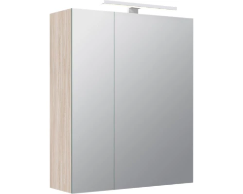 Зеркальный шкаф 50x60 см ясень шимо R IDDIS Mirro MIR5002i99