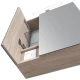 Зеркальный шкаф 50x60 см ясень шимо R IDDIS Mirro MIR5002i99