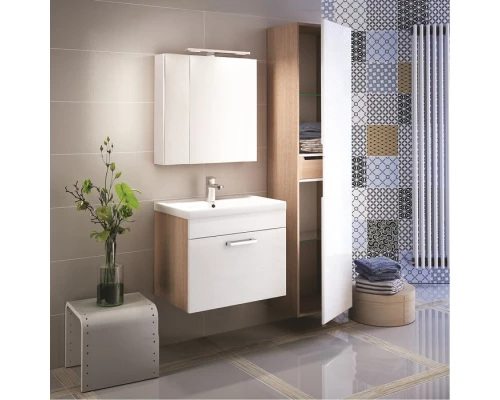 Зеркальный шкаф 50x60 см ясень шимо R IDDIS Mirro MIR5002i99