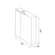 Зеркальный шкаф 50x60 см ясень шимо R IDDIS Mirro MIR5002i99