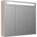 Зеркальный шкаф 80x70 см ясень шимо R IDDIS Mirro MIR80N2i99 Зеркальный шкаф 80x70 см ясень шимо R IDDIS Mirro MIR80N2i99